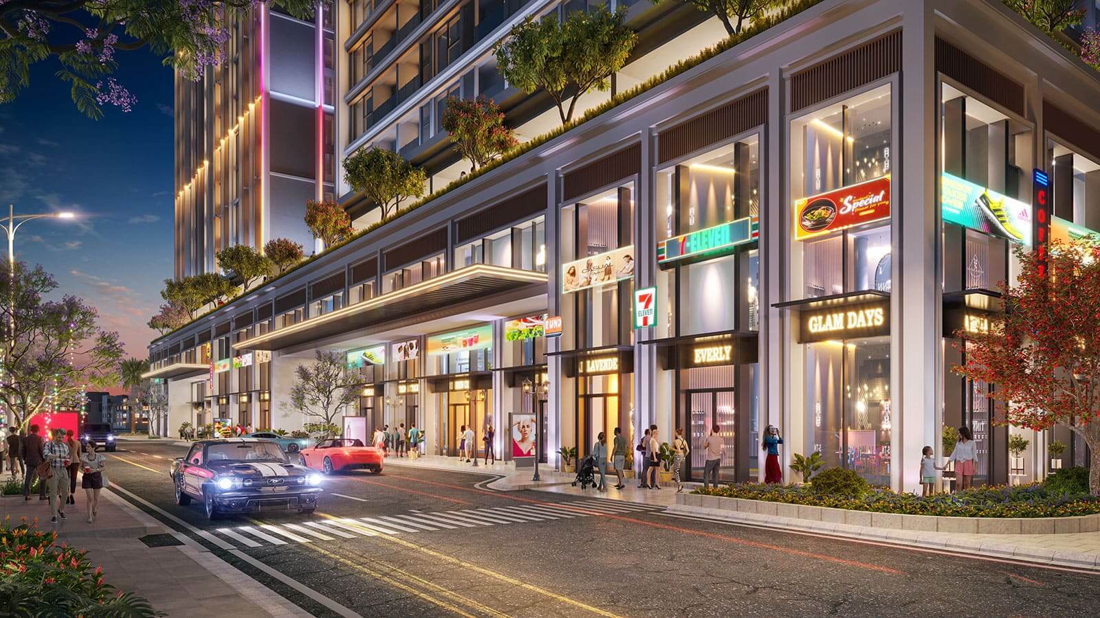 shophouse khối đế Taseco Land Lương Thế Vinh