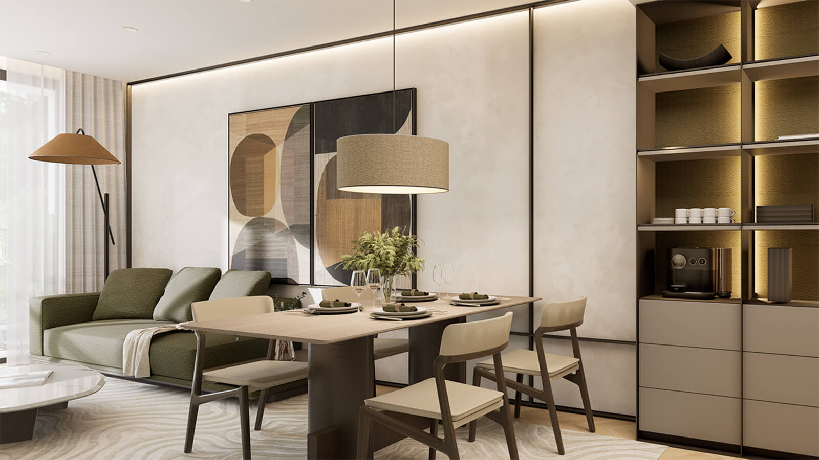 nội thất căn hộ Mipec Tố Hữu tố hữu