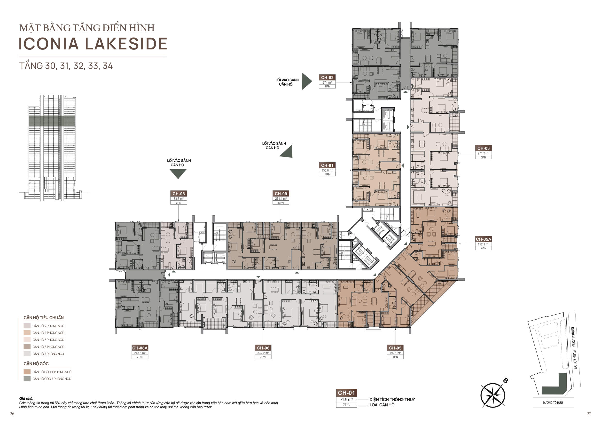 mặt bằng dự án chung cư iconia lakeside 54 tố hữu