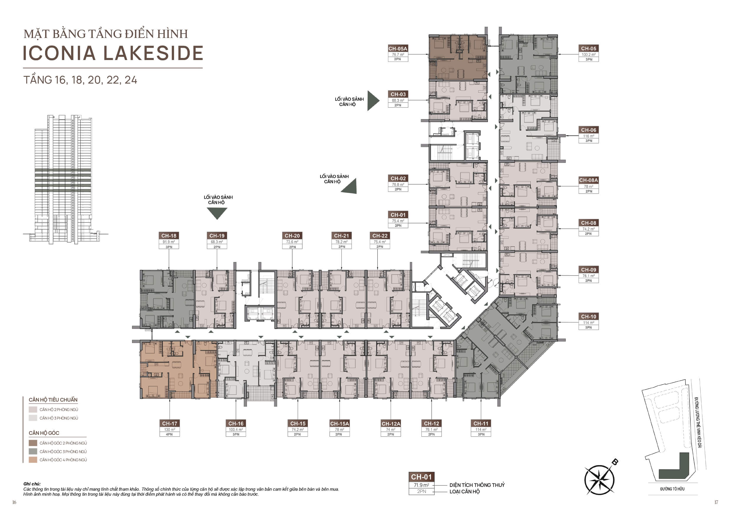 mặt bằng dự án chung cư iconia lakeside 54 tố hữu