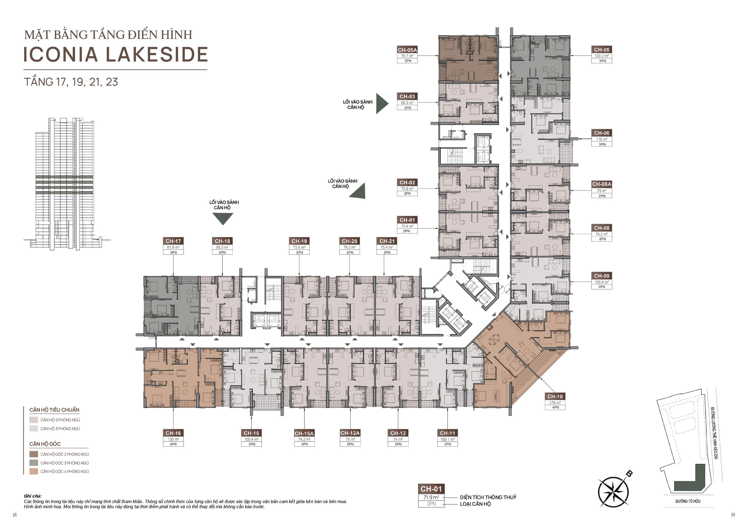 mặt bằng dự án chung cư iconia lakeside 54 tố hữu