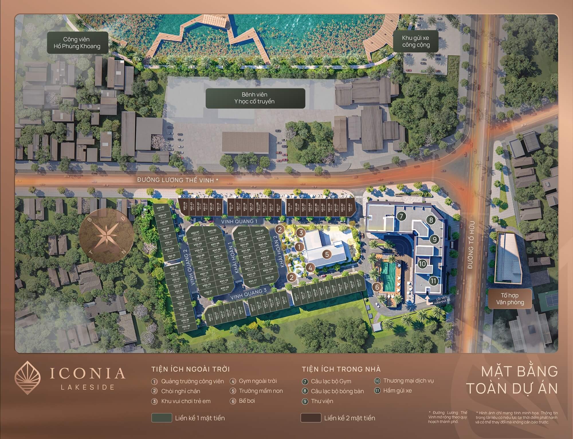 mặt bằng dự án iconia lakeside 54 tố hữu