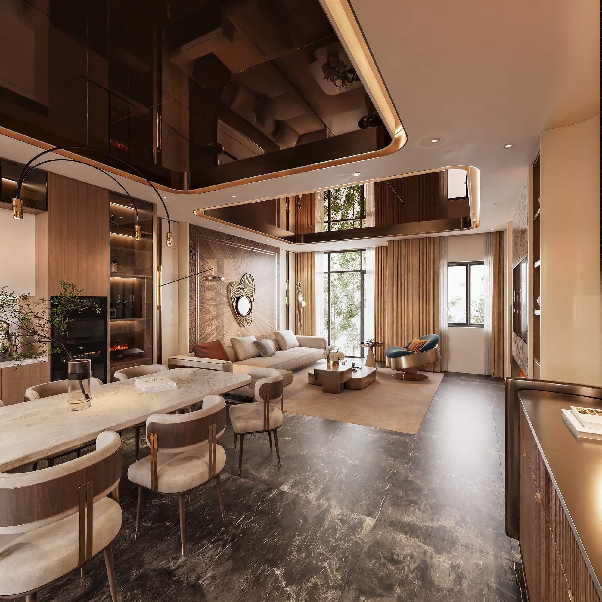 nội thất shophouse iconia lakeside 54 tố hữu